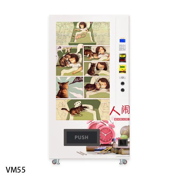 Tcn Combo Coffee Machine with 19 Inch Advertising Screen for Cup Noodle