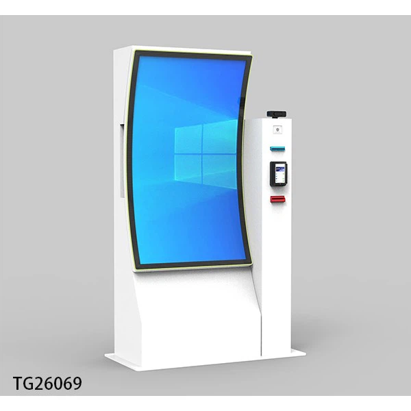 Big Curved Screen Payment Kiosk factory